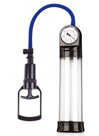 Прозрачная вакуумная помпа Sex Expert с манометром - Sex Expert - в Копейске купить с доставкой