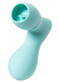 Мятный вакуум-волновой стимулятор клитора с язычком DINGO - JOS