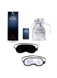 Набор из двух масок на глаза Soft Blindfold Twin Pack - Fifty Shades of Grey - купить с доставкой в Копейске