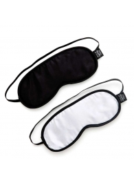 Набор из двух масок на глаза Soft Blindfold Twin Pack - Fifty Shades of Grey - купить с доставкой в Копейске