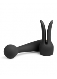 Черный интерактивный нагревающийся вибромассажер Emma Neo - Svakom