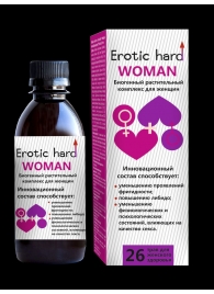 Женский биогенный концентрат для повышения либидо Erotic hard Woman - 250 мл. - Erotic Hard - купить с доставкой в Копейске
