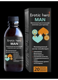 Мужской биогенный концентрат для усиления эрекции Erotic hard Man - 250 мл. - Erotic Hard - купить с доставкой в Копейске