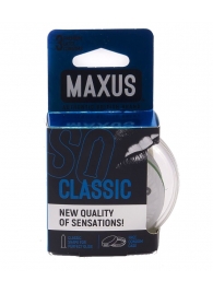 Классические презервативы в пластиковом кейсе MAXUS Classic - 3 шт. - Maxus - купить с доставкой в Копейске