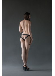 Черные трусики Better с анальной насадкой - 8 см. - Lola Games - купить с доставкой в Копейске