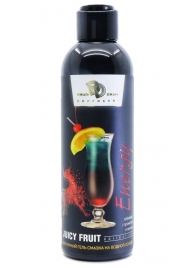 Интимный гель-смазка JUICY FRUIT с ароматом энергетика - 200 мл. - БиоМед - купить с доставкой в Копейске