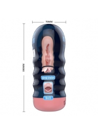 Мастурбатор-ротик Vacuum Cup Masturbator - Baile - в Копейске купить с доставкой