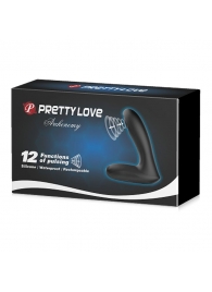 Черный стимулятор простаты Archenemy с пульсацией - 12,1 см. - Baile - в Копейске купить с доставкой