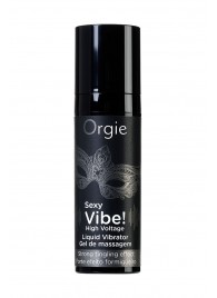 Гель для массажа ORGIE Sexy Vibe High Voltage с эффектом вибрации - 15 мл. - ORGIE - купить с доставкой в Копейске