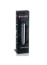 Рельефный фаллос для интенсивного электросекса Groovey George - 20 см. - MyStim - купить с доставкой в Копейске