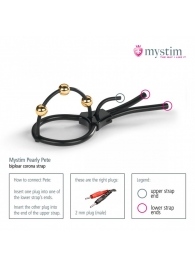 Утяжка под головку для электростимулятора Pearly Pete - MyStim - купить с доставкой в Копейске