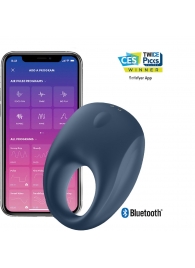 Эрекционное кольцо Satisfyer Strong One с возможностью управления через приложение - Satisfyer - в Копейске купить с доставкой