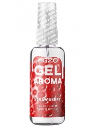 Интимный лубрикант EGZO AROMA с ароматом клубники - 50 мл. - EGZO - купить с доставкой в Копейске