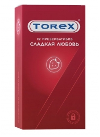 Презервативы Torex  Сладкая любовь  с ароматом клубники - 12 шт. - Torex - купить с доставкой в Копейске