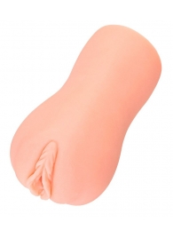 Телесный вибромастурбатор-вагина с рельефом EMILY AUTO - KOKOS - в Копейске купить с доставкой