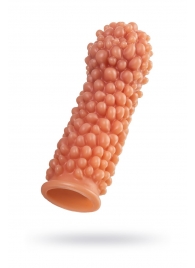 Телесная насадка с мягкими пузырьками - 16,5 см. - KOKOS - в Копейске купить с доставкой