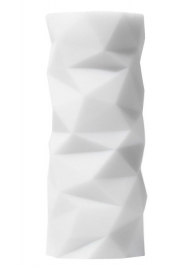 Белый 3D мастурбатор POLYGON - Tenga - в Копейске купить с доставкой