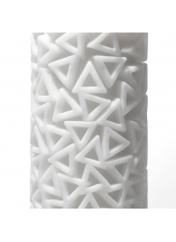 Белый 3D мастурбатор PILE - Tenga - в Копейске купить с доставкой