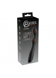 Черный вибромассажер простаты P-Spot - 23,5 см. - Orion - в Копейске купить с доставкой