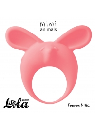 Оранжевое эрекционное кольцо Fennec Phil - Lola Games - в Копейске купить с доставкой