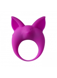 Фиолетовое эрекционное кольцо Kitten Kyle - Lola Games - в Копейске купить с доставкой