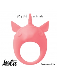 Оранжевое эрекционное кольцо Unicorn Alfie - Lola Games - в Копейске купить с доставкой