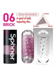 Мастурбатор SPINNER Brick - Tenga - в Копейске купить с доставкой