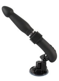 Черная секс-машина с поступательными движениями Fucking Machine - Orion - купить с доставкой в Копейске