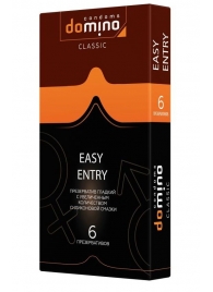 Презервативы с увеличенным количеством смазки DOMINO Easy Entry - 6 шт. - Domino - купить с доставкой в Копейске