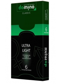 Супертонкие презервативы DOMINO Ultra Light - 6 шт. - Domino - купить с доставкой в Копейске