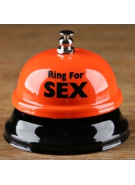 Настольный звонок RING FOR SEX - Сима-Ленд - купить с доставкой в Копейске