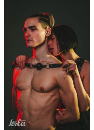 Черный кляп Love Addict на замочке - Lola Games - купить с доставкой в Копейске