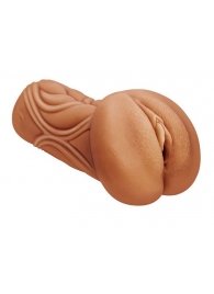 Кофейный мастурбатор-вагина Dumpling - Lola Games - в Копейске купить с доставкой