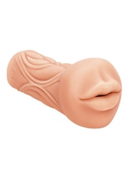 Телесный мастурбатор-ротик Sweet Lips - Lola Games - в Копейске купить с доставкой