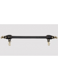 Черная распорка для ног Bound to You Faux Leather Spreader Bar - 50,8 см. - Fifty Shades of Grey - купить с доставкой в Копейске