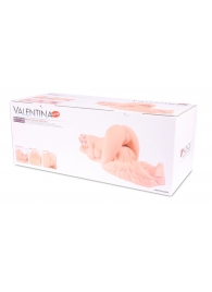 Мастурбатор-полуторс Valentina с двойным слоем материала - KOKOS - в Копейске купить с доставкой