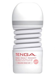Мастурбатор TENGA Rolling Head Cup Soft - Tenga - в Копейске купить с доставкой