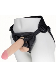 Пояс харнесс BEST UNI strap с 2 насадками - 18 и 22 см. - LOVETOY (А-Полимер) - купить с доставкой в Копейске
