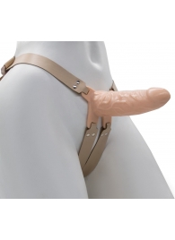 Телесный мужской парапротез MEN STYLE - 15 см. - LOVETOY (А-Полимер) - купить с доставкой в Копейске