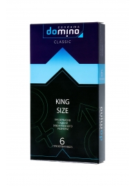 Презервативы увеличенного размера DOMINO Classic King size - 6 шт. - Domino - купить с доставкой в Копейске