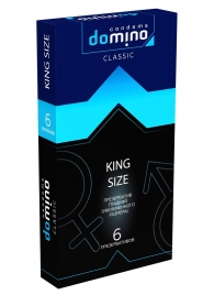 Презервативы увеличенного размера DOMINO Classic King size - 6 шт. - Domino - купить с доставкой в Копейске