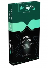 Презервативы с пролонгирующим эффектом DOMINO Classic Long action - 6 шт. - Domino - купить с доставкой в Копейске