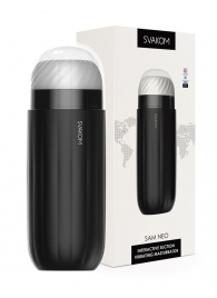 Автоматический интерактивный мастурбатор Sam Neo - Svakom - в Копейске купить с доставкой