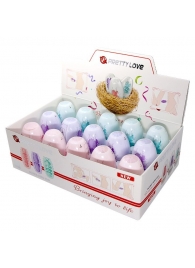 Набор из 15 мини-мастурбаторов Fantastic Egg Hard Boiled - Baile - в Копейске купить с доставкой
