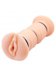 Телесный вибромастурбатор-вагина Michelle - Baile - в Копейске купить с доставкой
