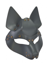 Серая маска Wolf с клепками - Sitabella - купить с доставкой в Копейске