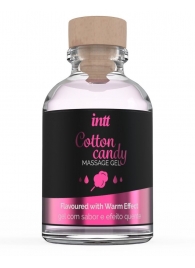 Массажный гель с согревающим эффектом Cotton Candy - 30 мл. - INTT - купить с доставкой в Копейске