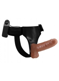 Страпон на трусиках с вибрацией Ultra Passionate Harness - 16 см. - Baile - купить с доставкой в Копейске