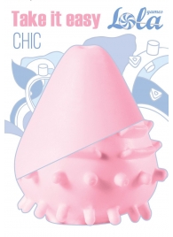 Нежно-розовый мастурбатор Chic - Lola Games - в Копейске купить с доставкой