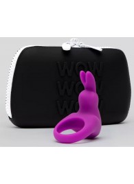 Фиолетовое эрекционное виброкольцо Happy Rabbit Cock Ring Kit - Happy Rabbit - в Копейске купить с доставкой
